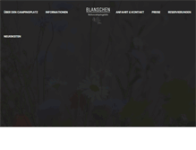 Tablet Screenshot of campingplatz-blanschen.de